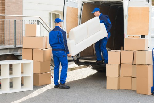 Illustration of a customer complaint form for a removals service