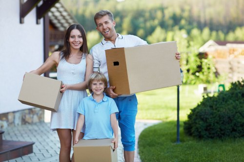 Moving furniture safely in a Catford home move