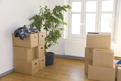 Packing student belongings for removals in Catford