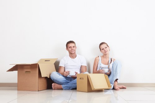 Packing and transport services for office removals in Catford