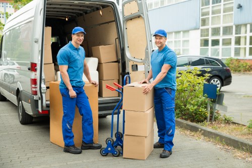 Furniture and packing for a family house removal in Catford