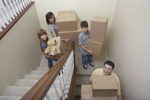 A smooth moving day scene representing removals in Catford